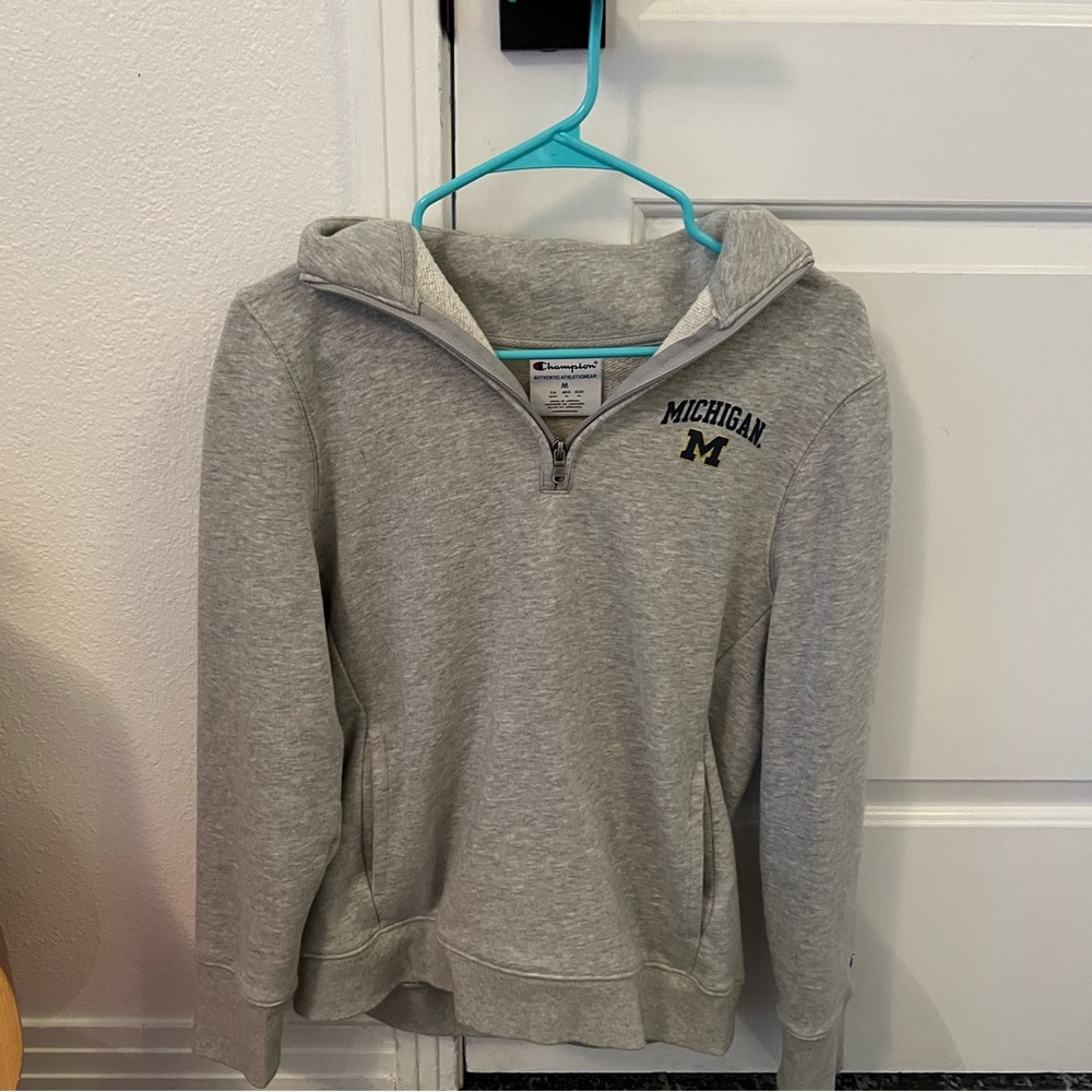 UMich Champion Hoodie
